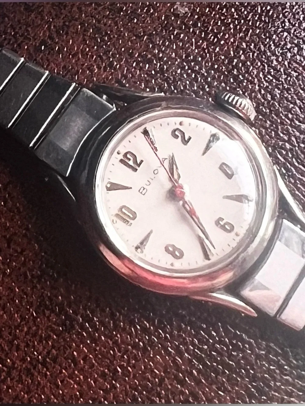 Vintage 1960s Women’s Authentic Bulova Sea King Manual-Wind Model Wristwatch